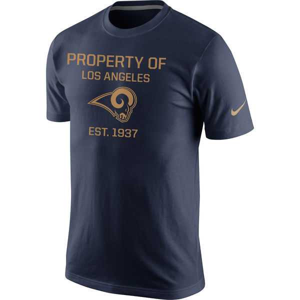 St. Louis Rams Nike Property Of Performance WEM T-Shirt - Navy Blue,We sell and wholesale St. Louis Rams Nike Property Of Performance WEM T-Shirt - Navy Blue on line form chian!